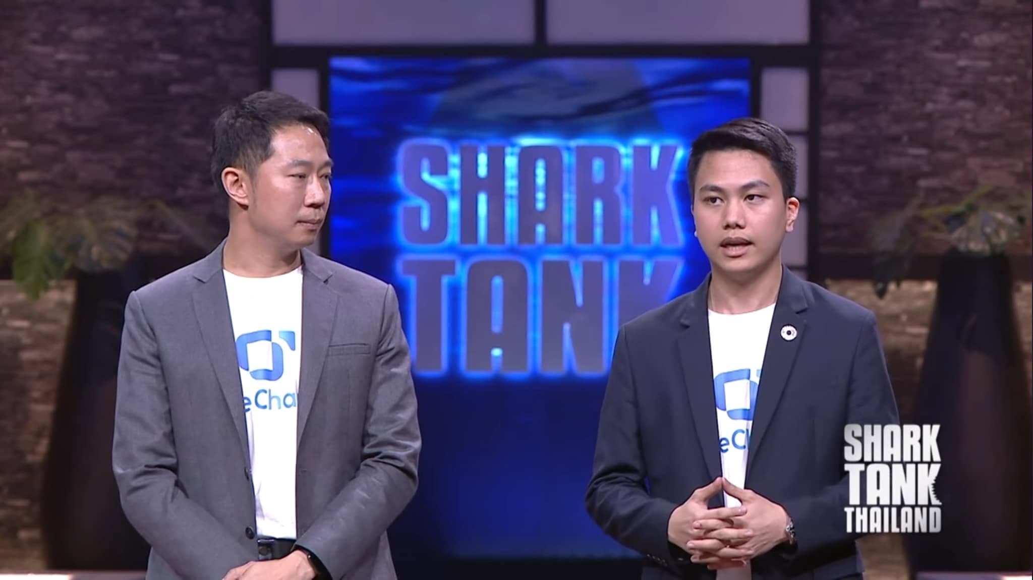 ทีม OneCharge บนเวทีรายการ Shark Tank Thailand ซีซัน 4